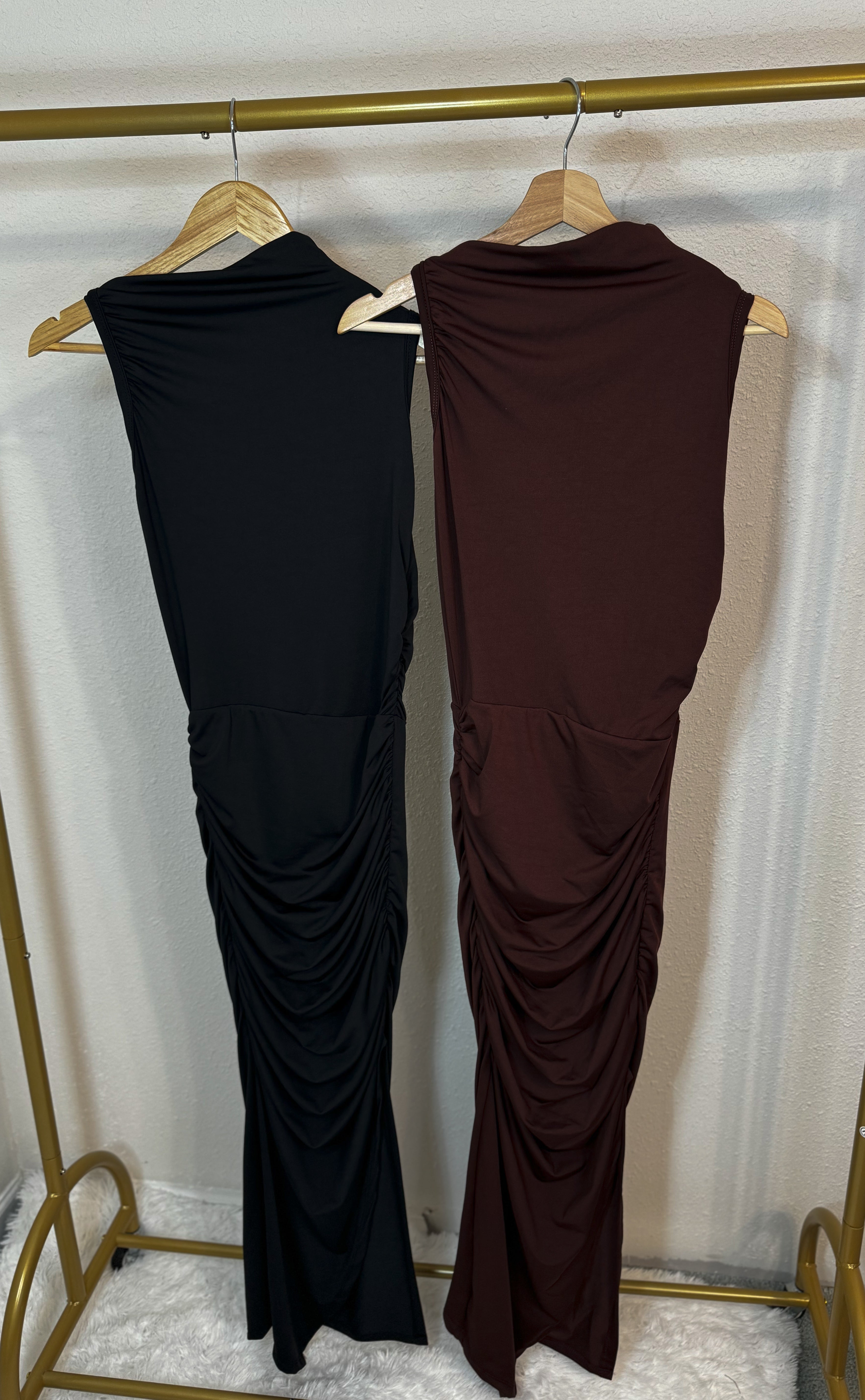 Vestido franzido lipo