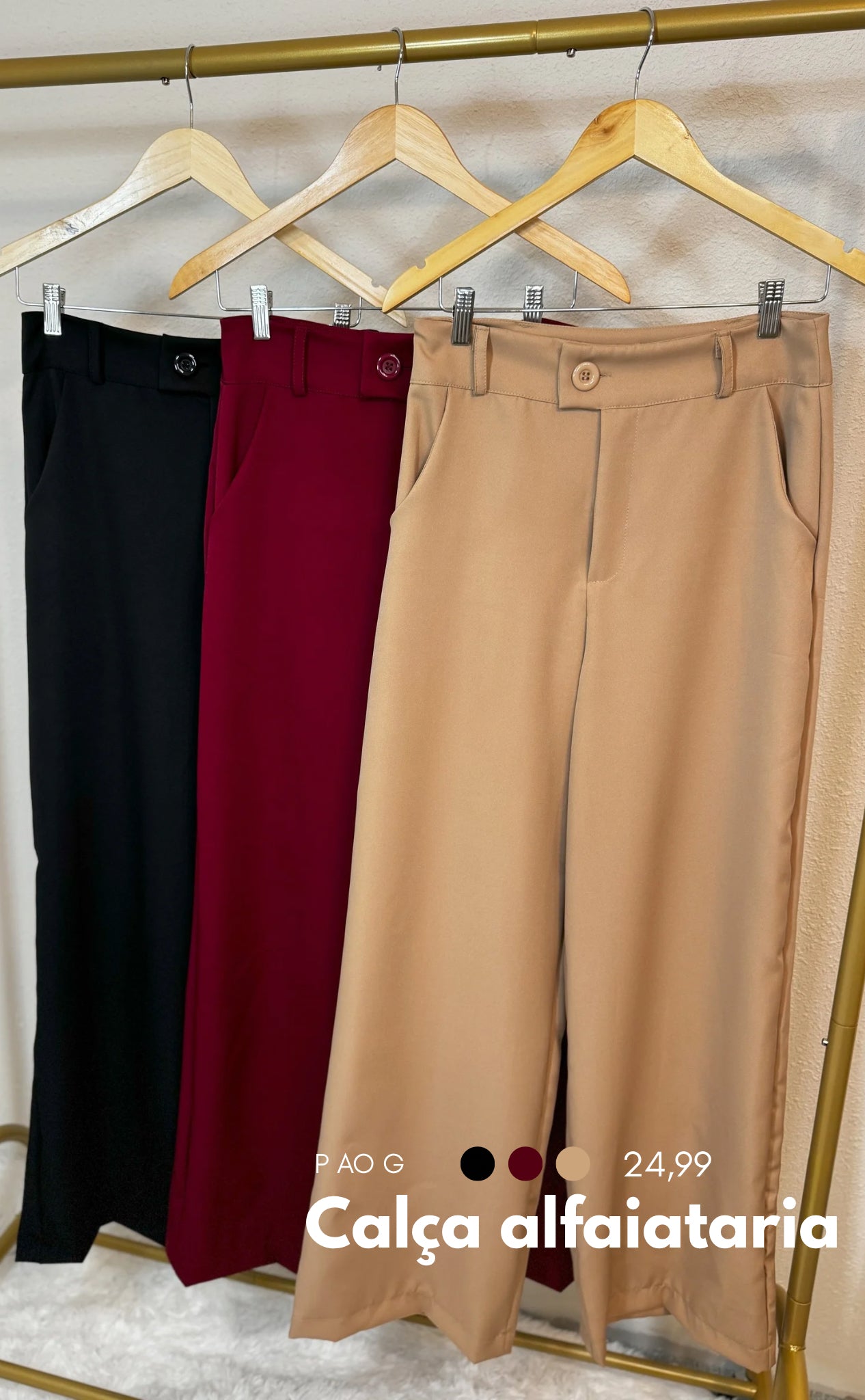 Calça Fency Alfaiataria