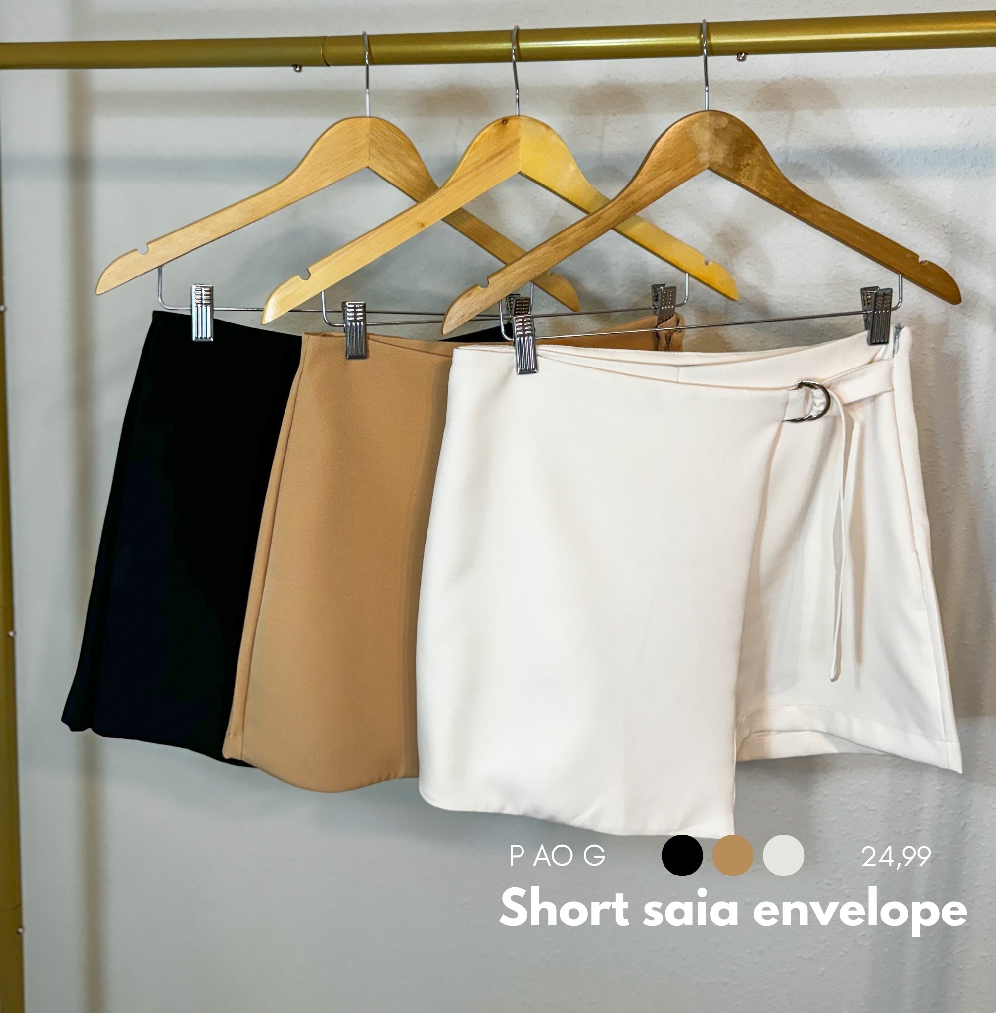 Short saia envelope